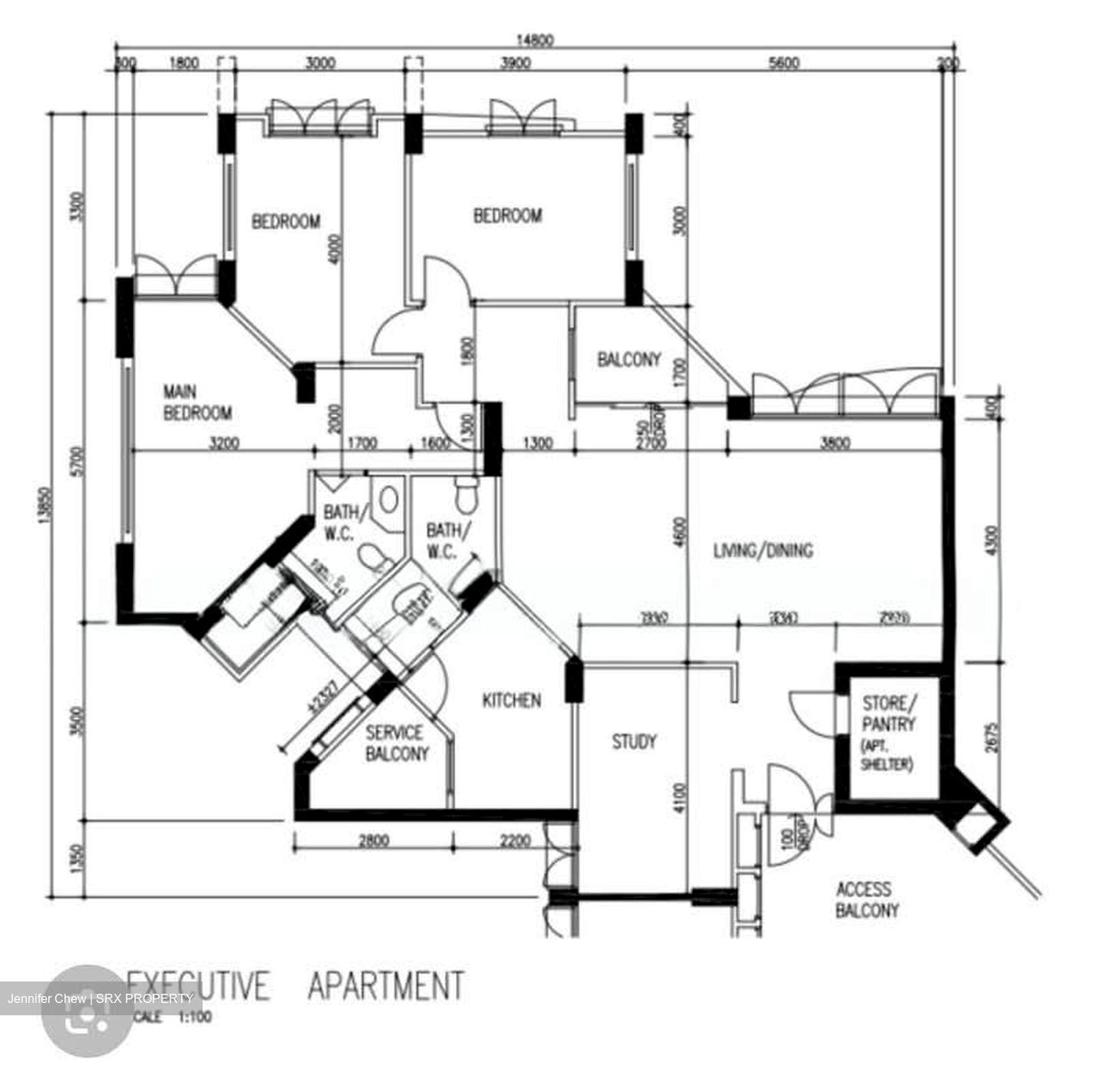 Blk 656B Jurong West Street 61 (Jurong West), HDB Executive #563424461